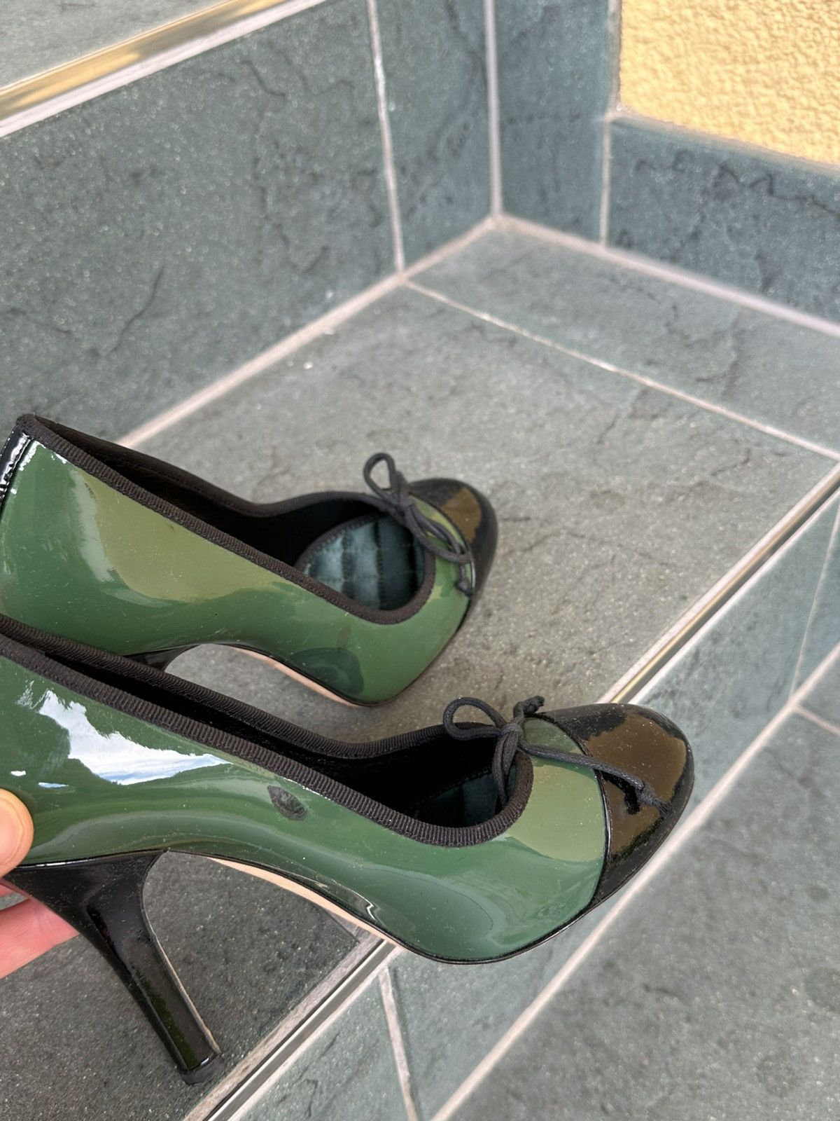 Dolce & Gabbana Dolce Gabbana Vintage Retro Rare Heels green size 36 Size US 6 / IT 36 - 16 Thumbnail