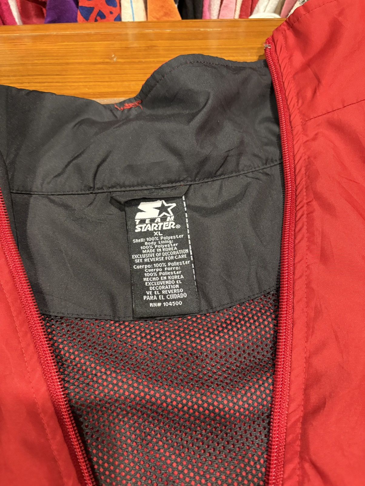 Starter Vintage Starter Wisconsin Badgers Windbreaker Jacket Size US XL / EU 56 / 4 - 3 Thumbnail