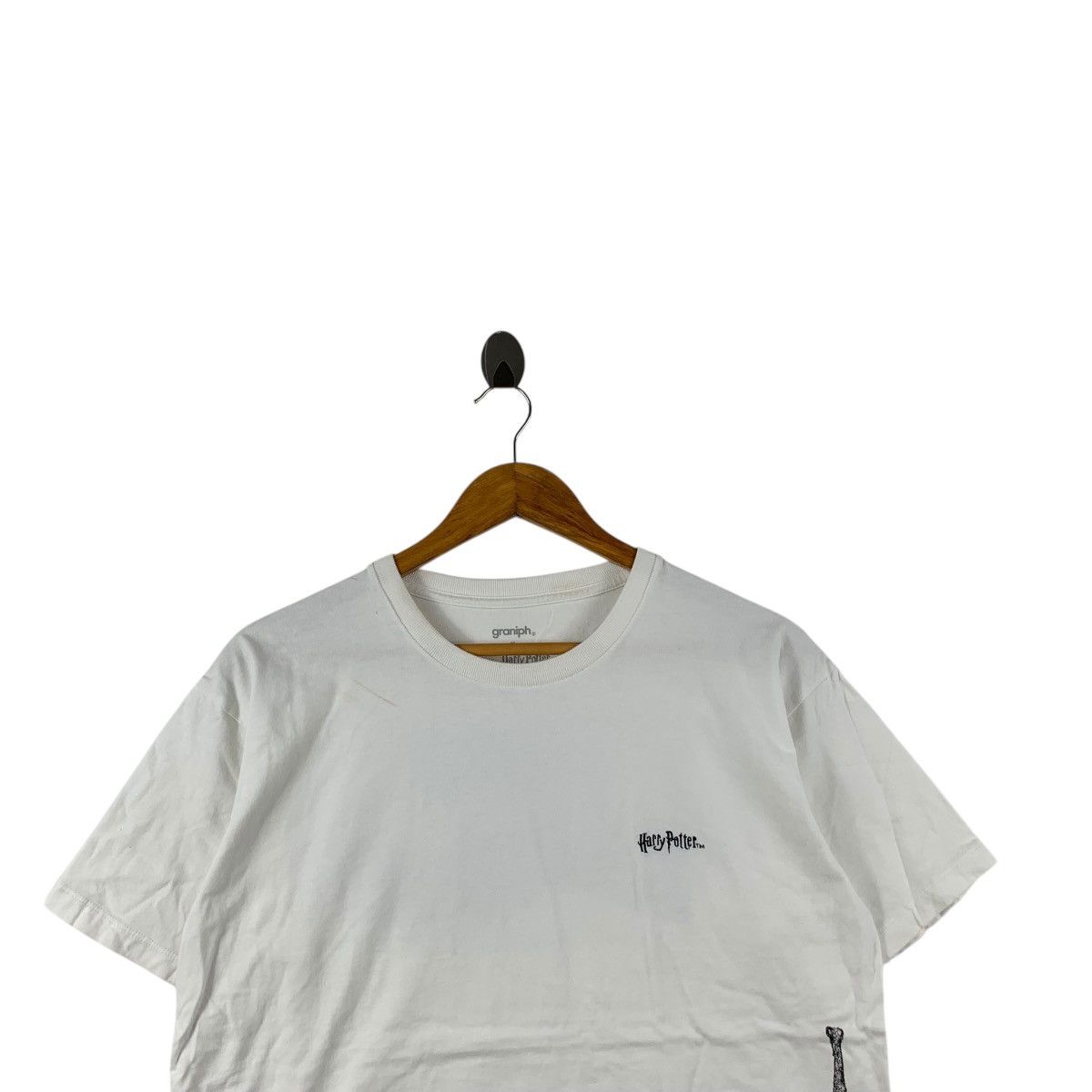 Vintage HARRY POTTER RON HERMIONE Fotofolio Movie Tee Shirt Top Size M / US 6-8 / IT 42-44 - 2 Thumbnail