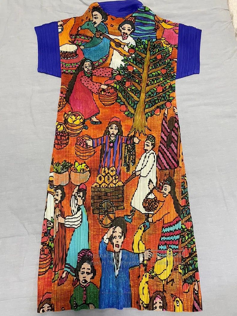 Issey Miyake Issey Miyake Orchard Dress Size S / US 4 / IT 40 - 2 Thumbnail