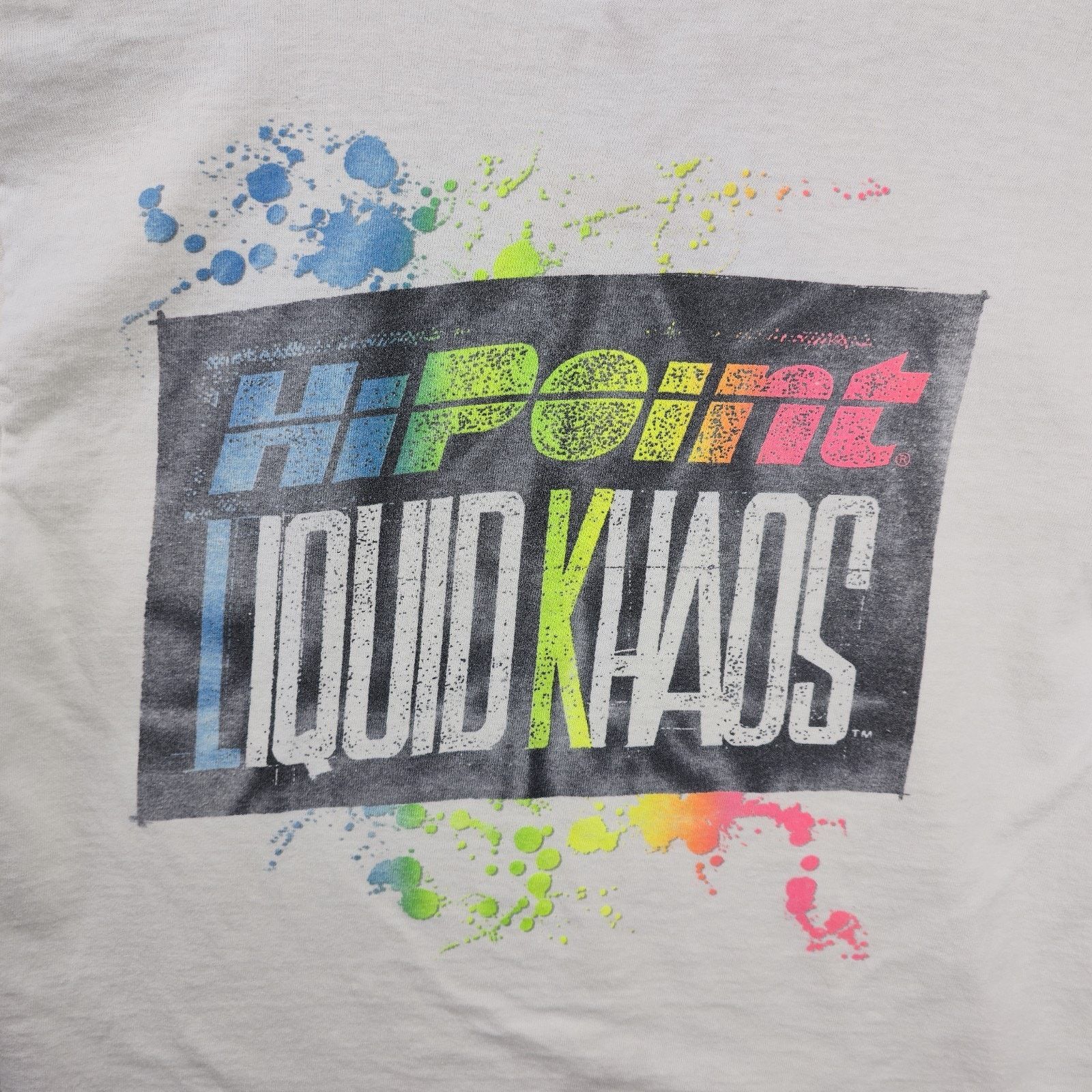 Anvil Vintage HP Hi Point Liquid Khaos Shirt Mens Medium White Size US M / EU 48-50 / 2 - 10 Thumbnail