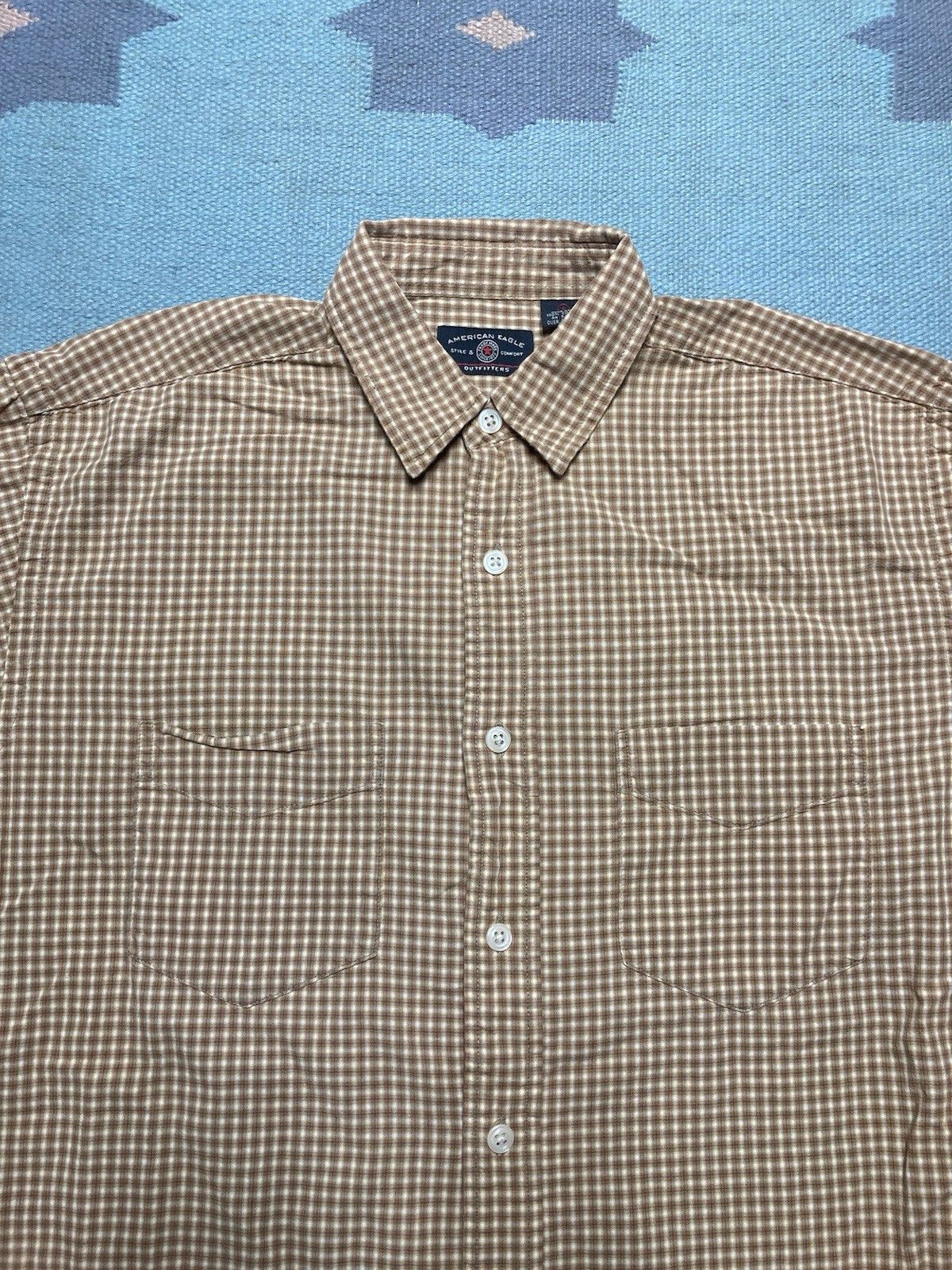 American Eagle Outfitters American eagle button shirt plaid check lightweight cotton S Size US S / EU 44-46 / 1 - 2 Thumbnail