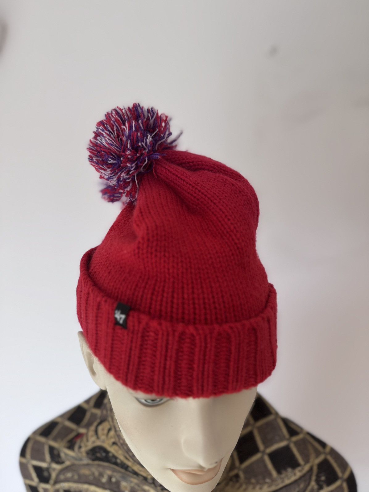 Vintage NEW YORK RANGERS 47 BRAND NHL HOCKEY BEANIE HAT Size ONE SIZE - 9 Thumbnail