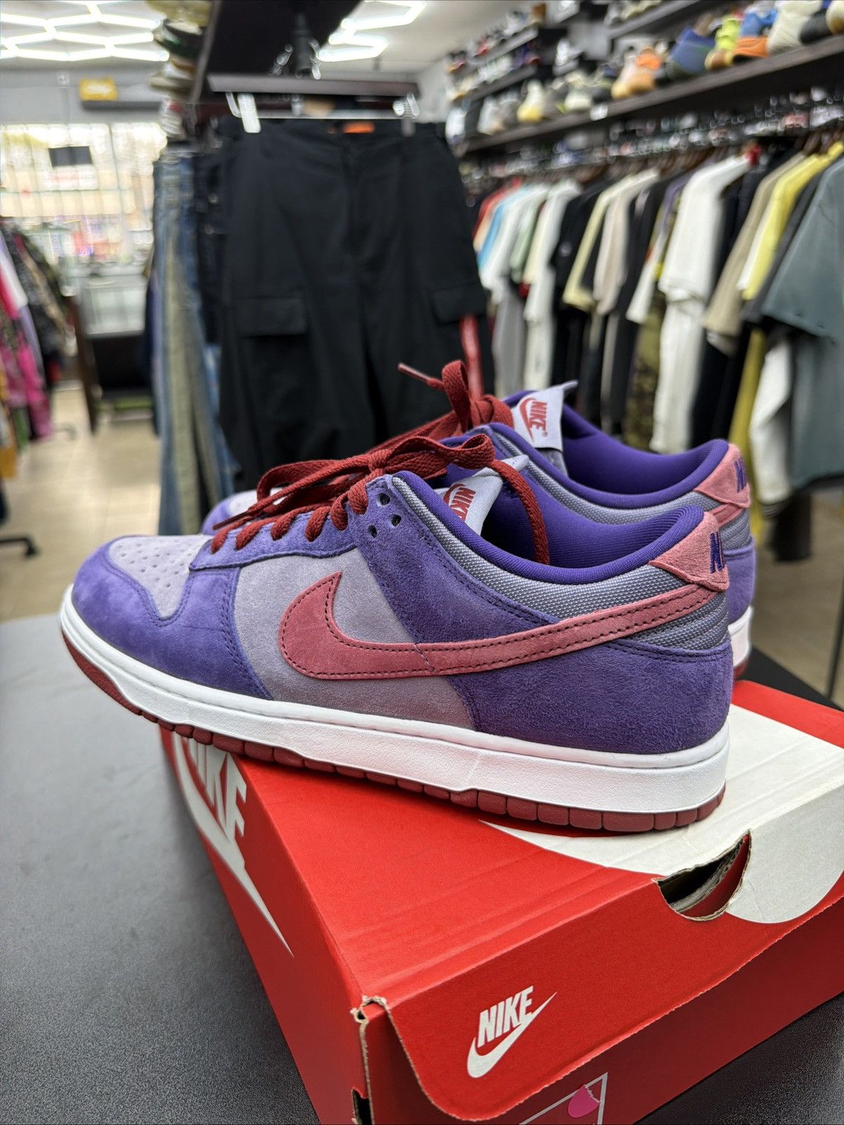 Nike Size 10 - Nike Dunk Retro Vol. 1 SP 2020 Low Plum Used Worn Size US 10 / EU 43 - 8 Thumbnail