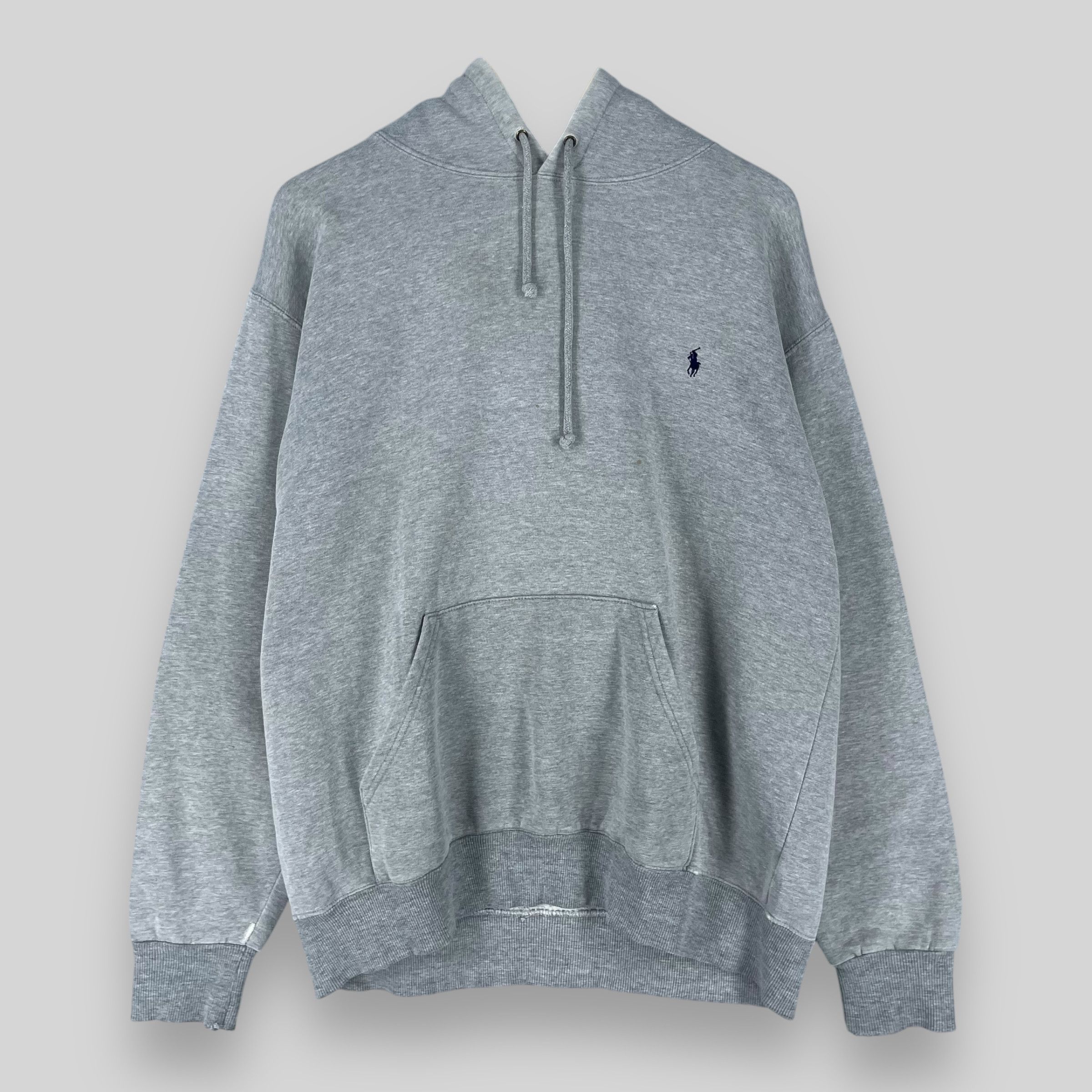 Vintage POLO RALPH LAUREN Distressed Pullover Hoodie