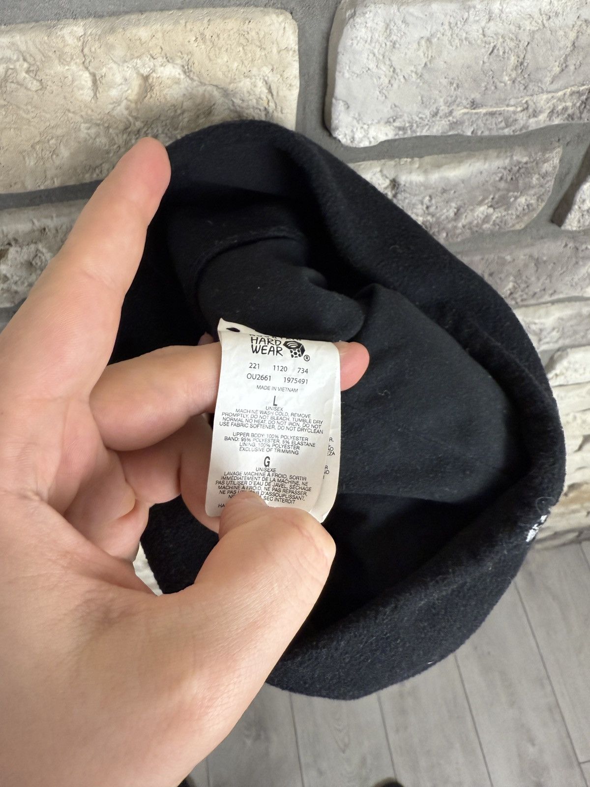 Mountain Hardwear × Vintage Very rare mountain hardwear fleece hat cap Size ONE SIZE - 3 Thumbnail