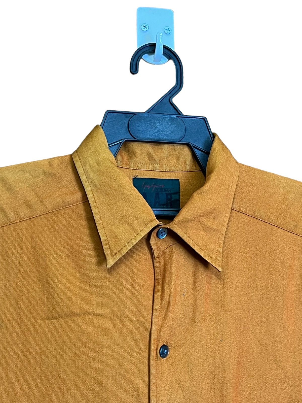 Yohji Yamamoto ICONIC🔥YOHJI YAMAMOTO AAR DURBAN TWO TONE BUTTON UPS SHIRT Size US M / EU 48-50 / 2 - 4 Thumbnail