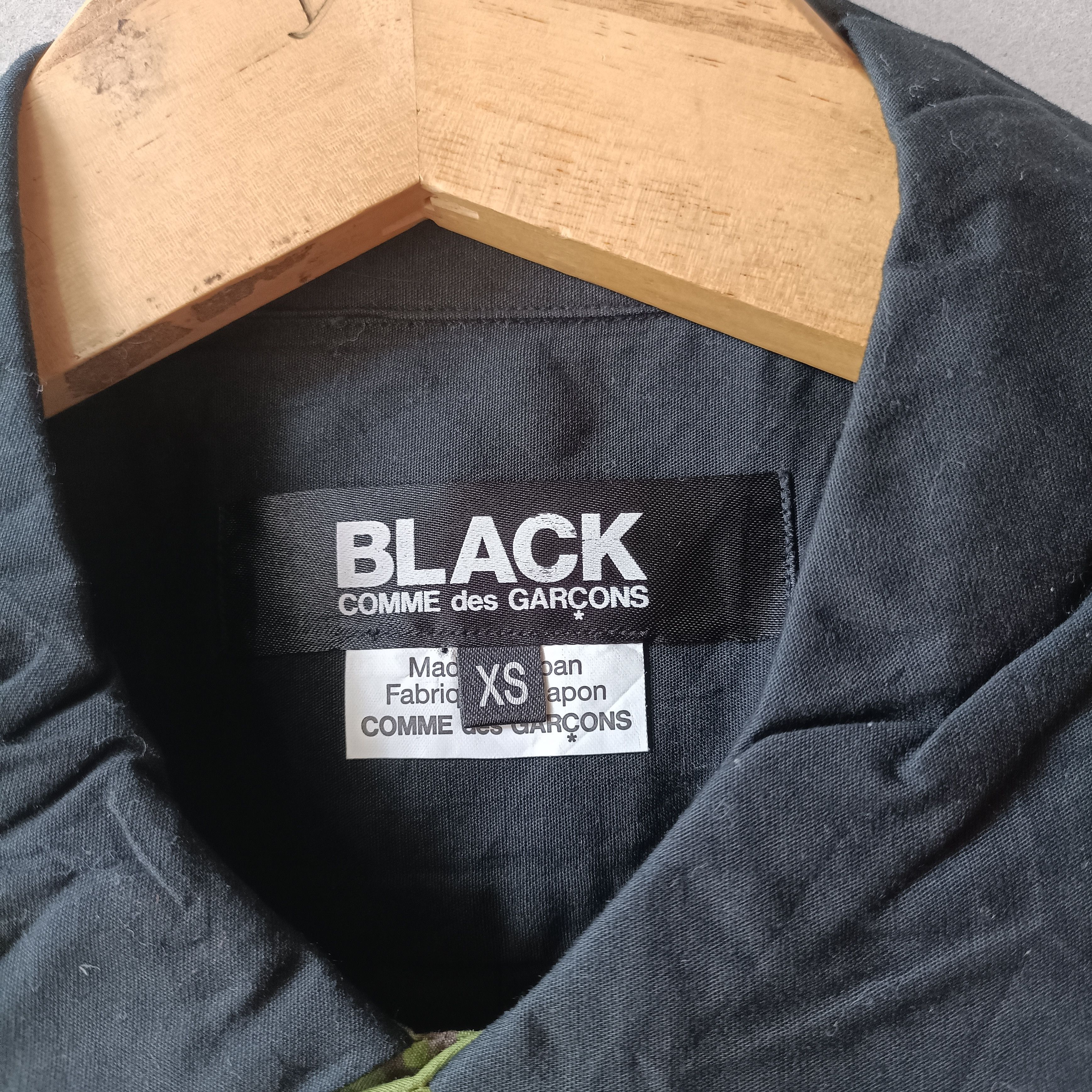 Comme des Garcons Ad 2014 Comme Des Garcons Black Shirt Size XS / US 0-2 / IT 36-38 - 7 Thumbnail
