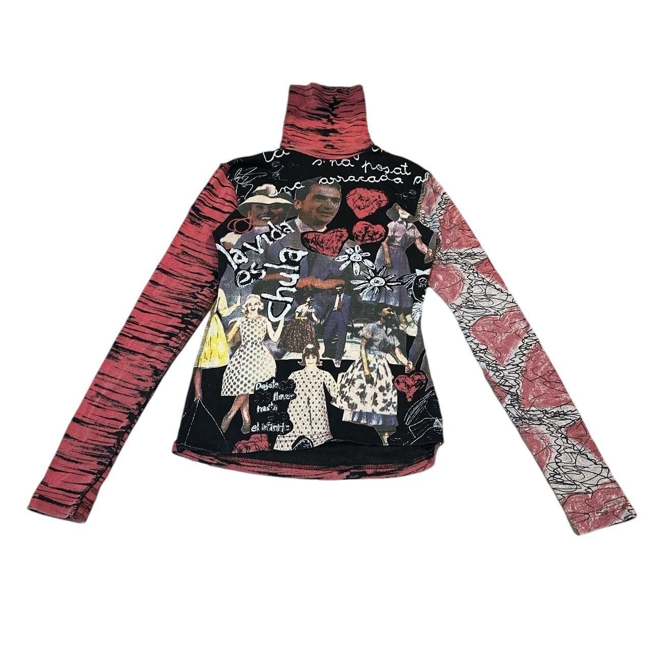Desigual The Desigual Photography Collage Top Size ONE SIZE - 1 Thumbnail