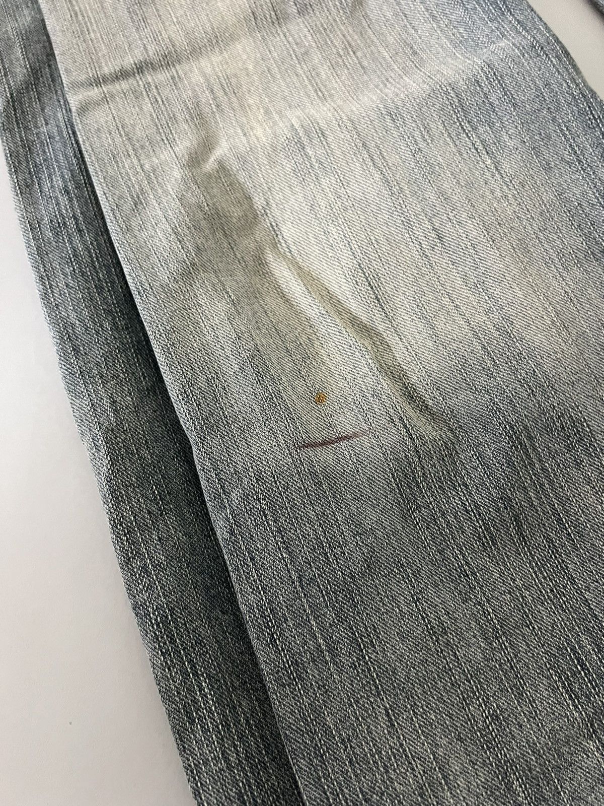 Balenciaga Balenciaga Stained Flared Jeans Size US 27 - 7 Thumbnail