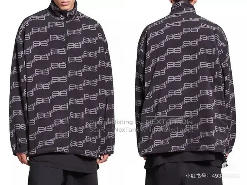 Balenciaga Balenciaga All-over Fleece Filling Cotton Jacket Size XXS / US 00 / IT 34 - 2 Thumbnail
