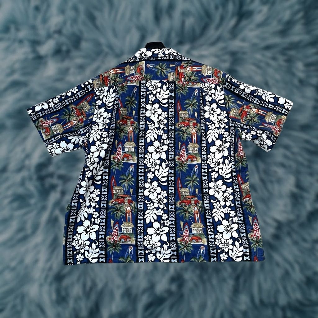 Vintage VINTAGE RJC Shirt Mens 2XL Adult Hawaiian Surfboards Truck Blue Made USA Shirt Size US XXL / EU 58 / 5 - 1 Thumbnail