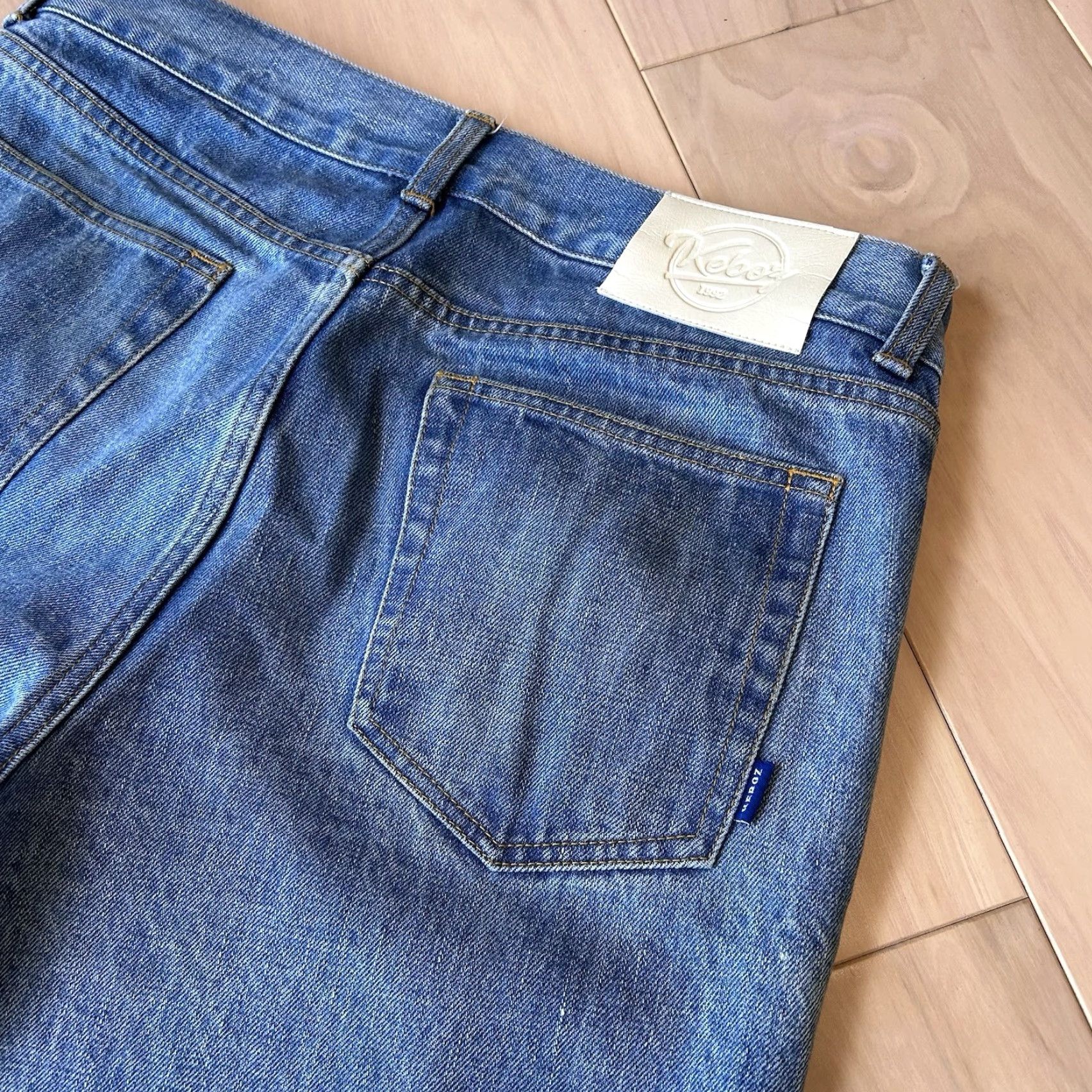 Denime Keboz Jeans Blue Denim Japan Made Men’s 32 Size US 32 / EU 48 - 4 Thumbnail