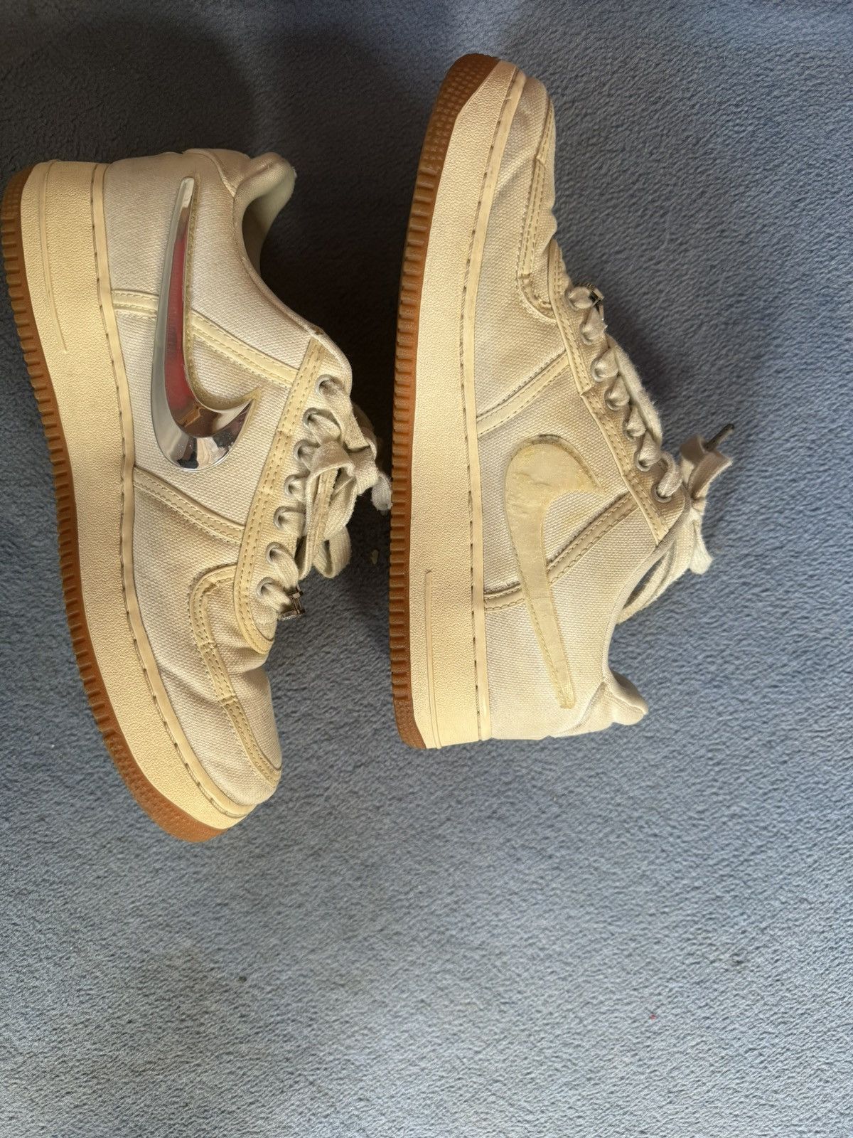 Nike × Travis Scott Nike air force 1 low x travis scott „sail” Size US 9 / EU 42 - 10 Thumbnail
