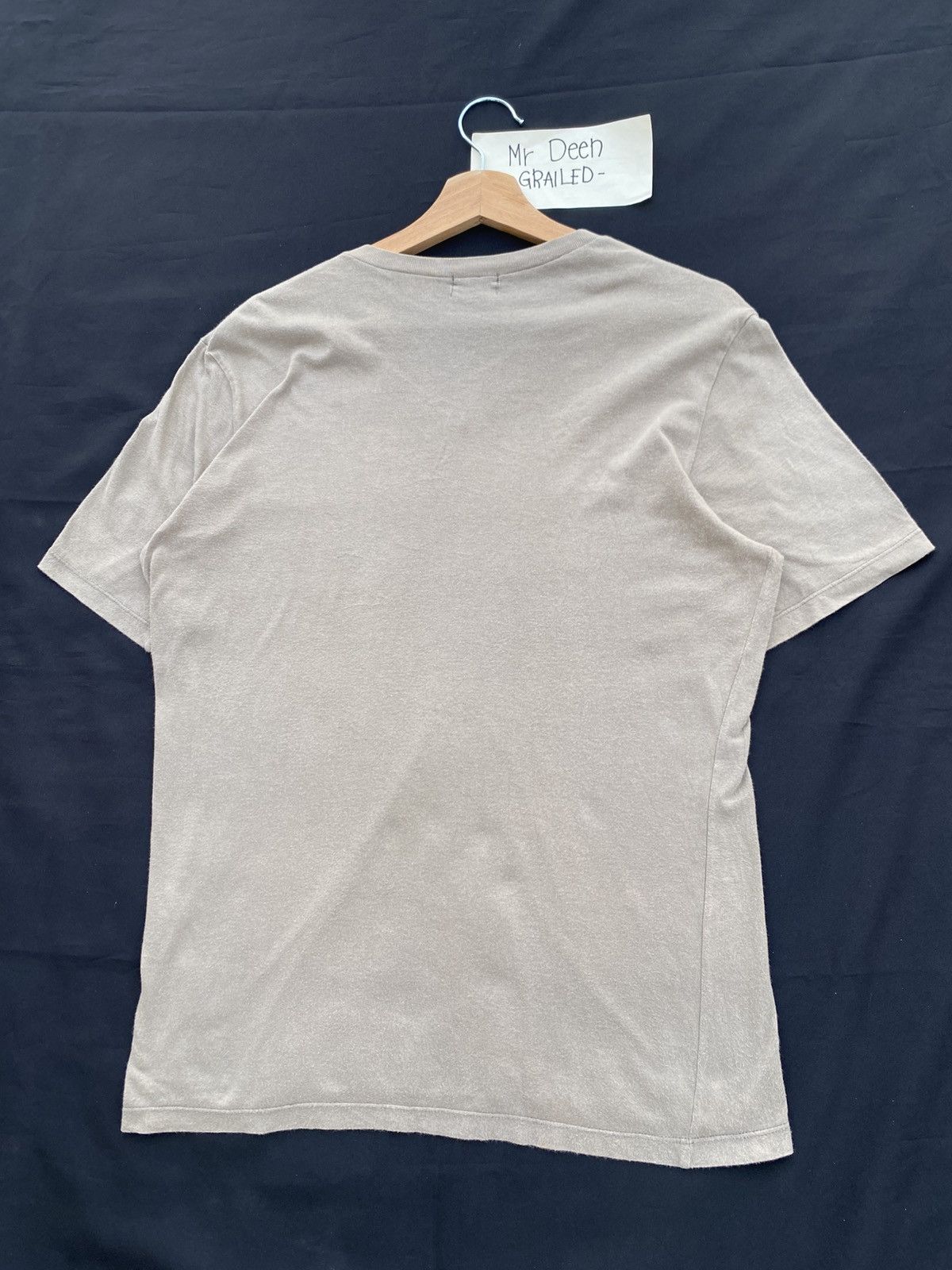 Helmut Lang Rare Vintage Helmut Lang Produced 1998 Brown Plain Tshirt Size US M / EU 48-50 / 2 - 21 Thumbnail