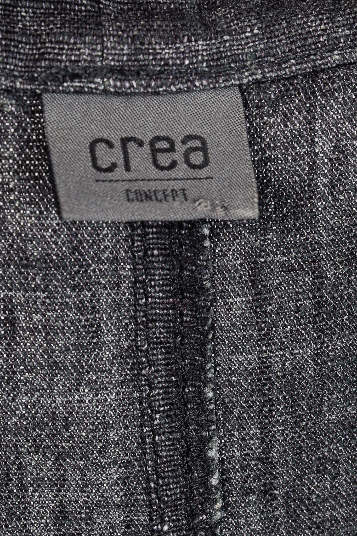 Other Crea Concept Drawstring Collar & Hem Linen Sleeveless Dress Size L / US 10 / IT 46 - 4 Thumbnail