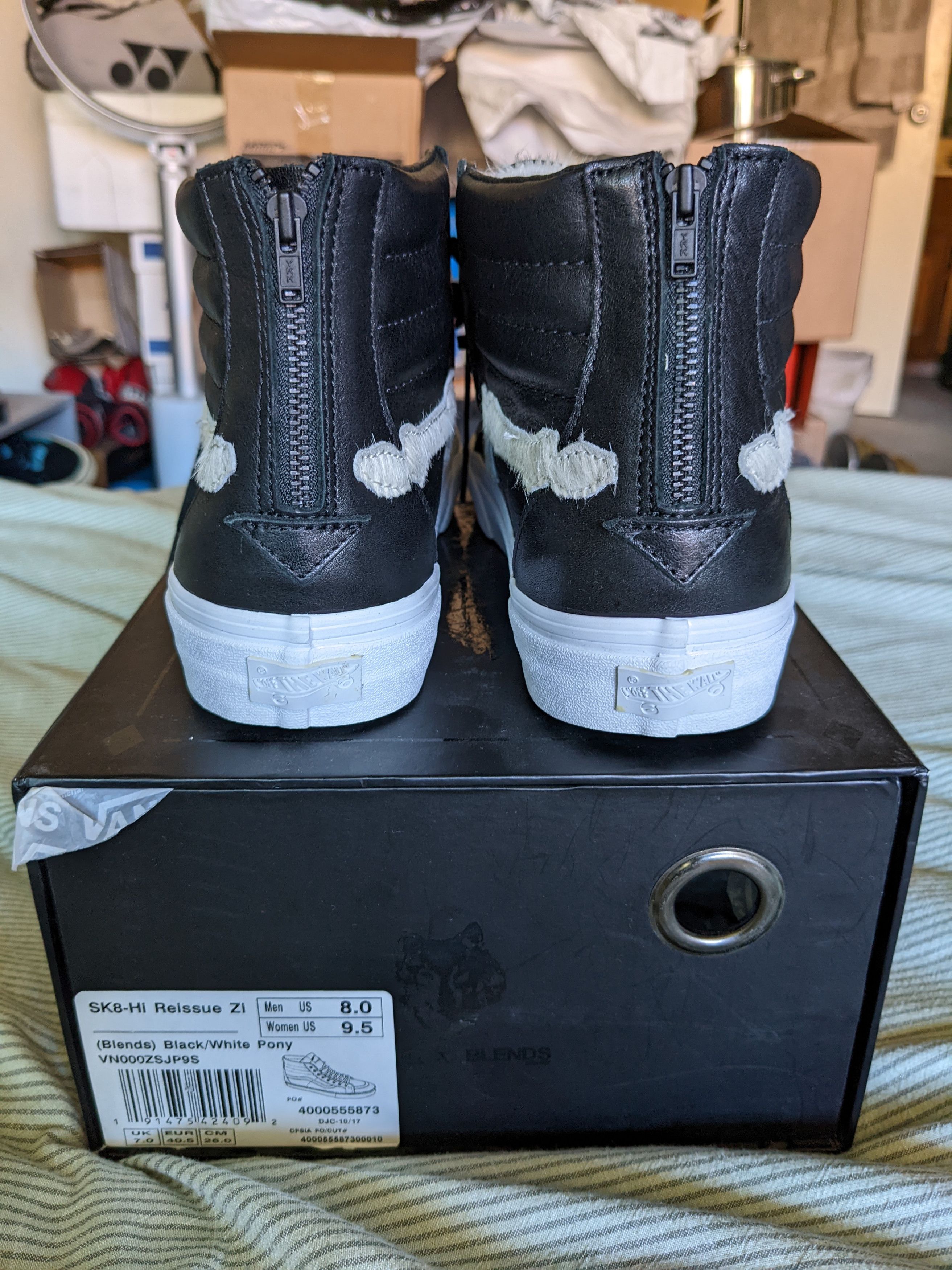 Blends × Vans Sk8-Hi Zip "Pony Hair" Size US 8 / EU 41 - 3 Thumbnail