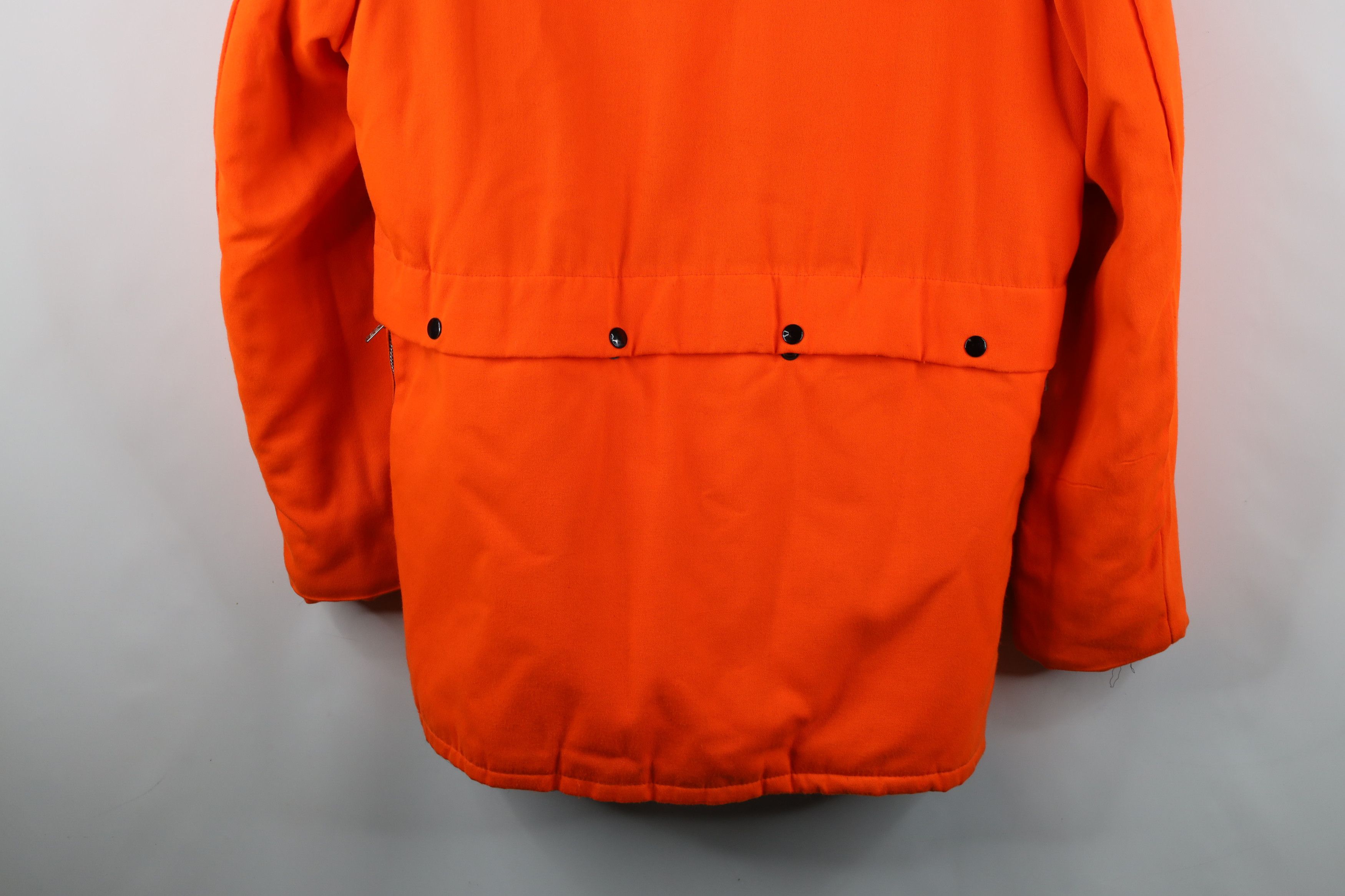 Vintage Vintage 70s Streetwear Hunting Birding Jacket Orange USA Size US XXL / EU 58 / 5 - 16 Thumbnail