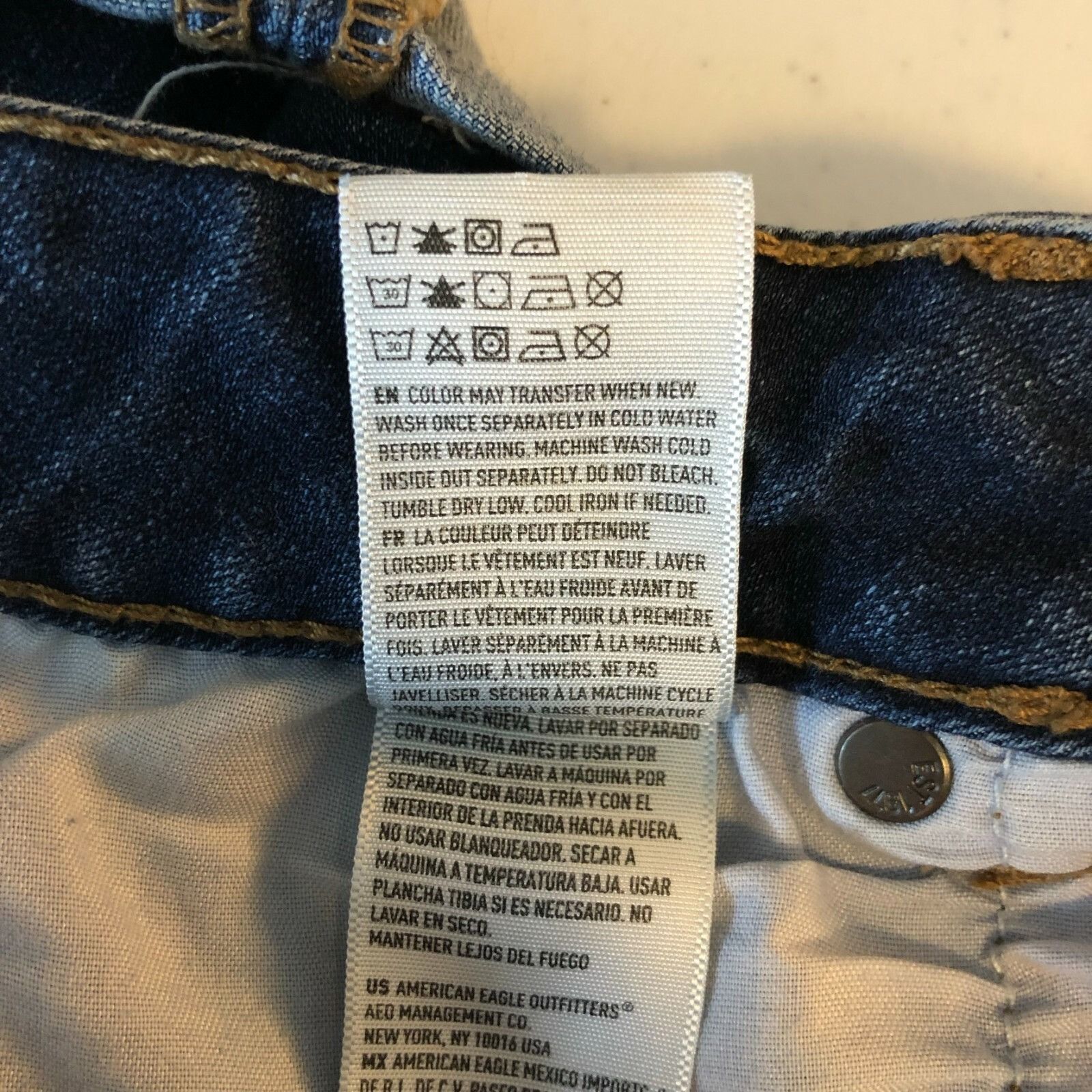 American Eagle Outfitters American Eagle Womens Midi Shorts Denim Cuffed Medium Wash S Size 25" / US 0 / IT 36 - 5 Thumbnail