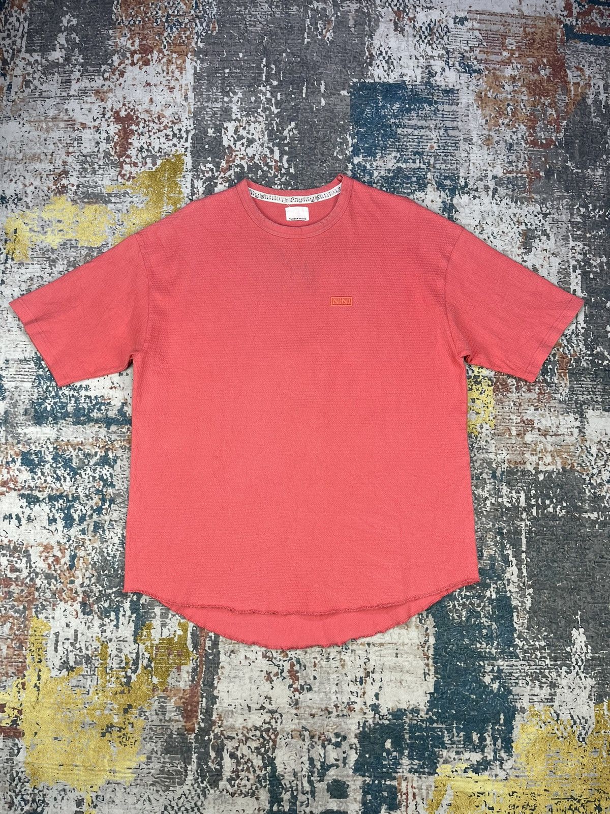 Number (N)ine Number Nine Small Logo Waffle Shirts Size US L / EU 52-54 / 3 - 1 Thumbnail