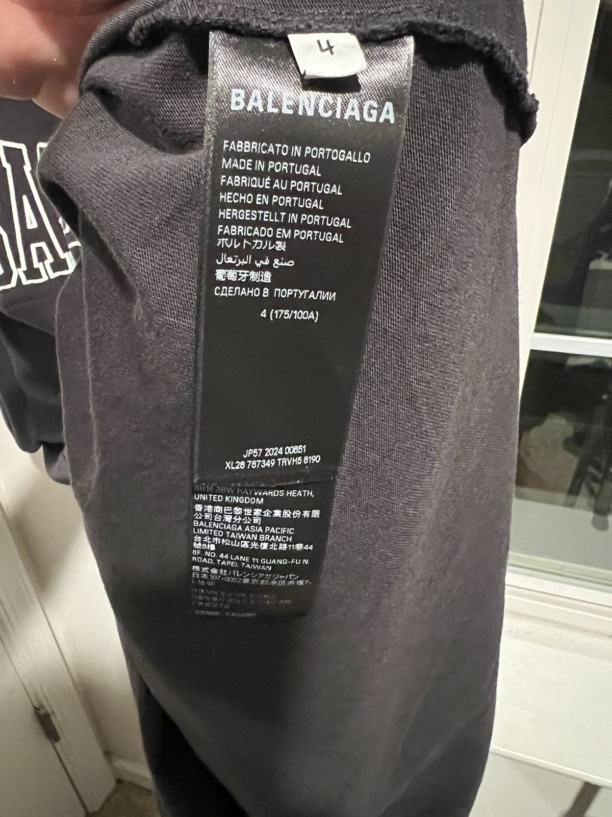 Balenciaga Balenciaga Boxing Tee Size US XL / EU 56 / 4 - 7 Thumbnail