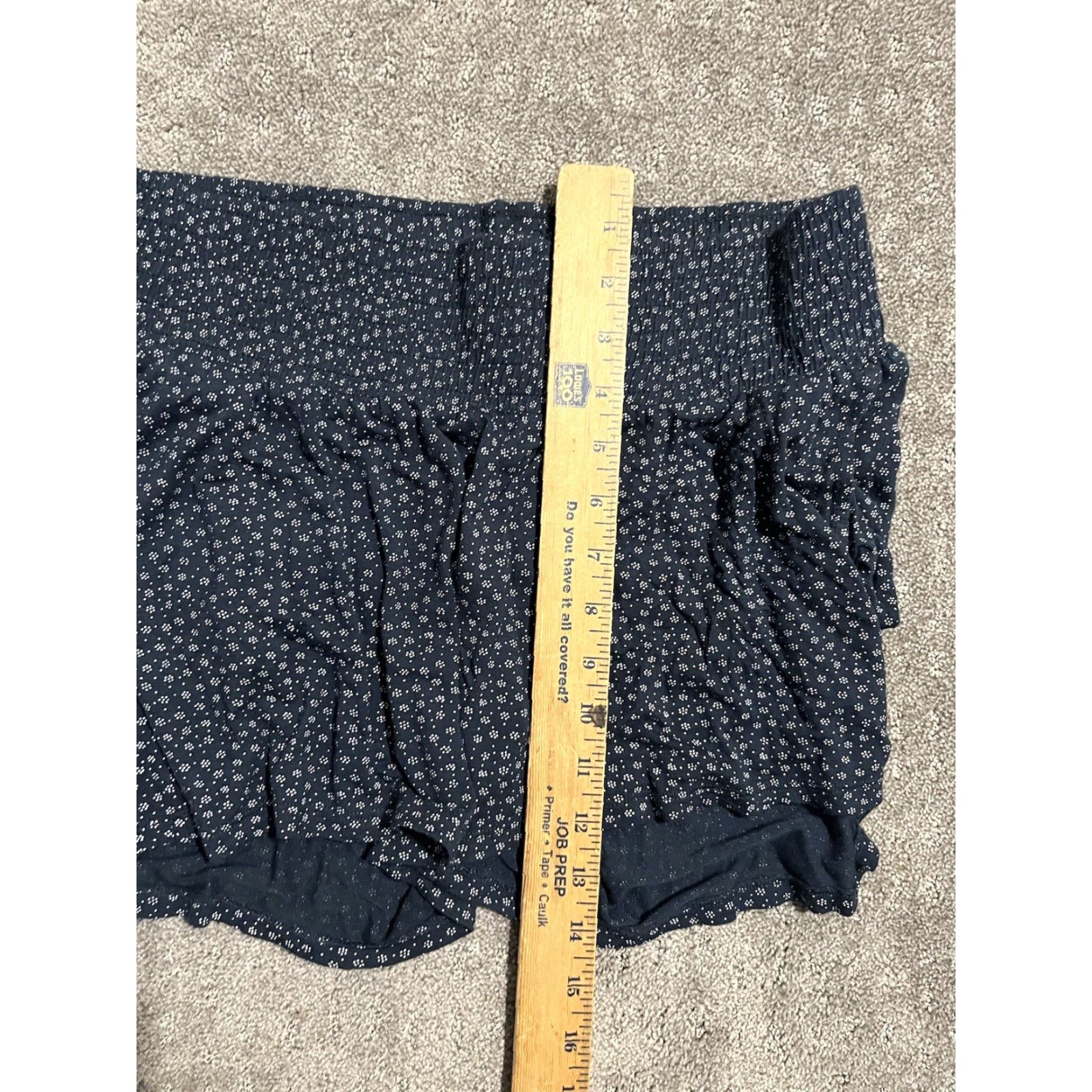 H&M H&M Shorts Pull On Casual Lightweight Small All Over Print Cheetah Blue Women S Regular Waist 26in High Rise Band Style Hot Pants Size 28" / US 6 / IT 42 - 5 Thumbnail