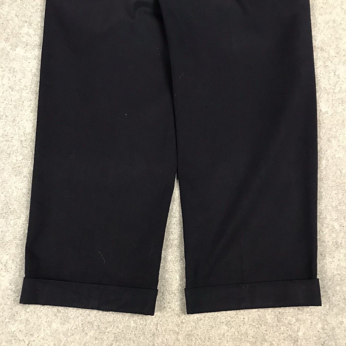 Yohji Yamamoto YOHJI YAMAMOTO NAVY TROUSERS CLASSIC PANTS Size US 29 - 9 Thumbnail