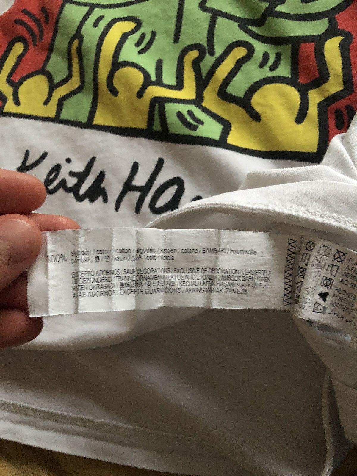 Vintage KEITH HARING VINTAGE ARTWORK TEE SHIRT Size US S / EU 44-46 / 1 - 7 Thumbnail
