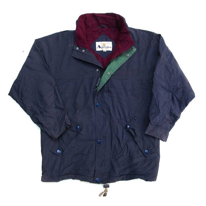 Aquascutum × Other UK × Vintage Aquascutum Casual Bomber Midniters Jacket Size Large Size US L / EU 52-54 / 3 - 1 Thumbnail
