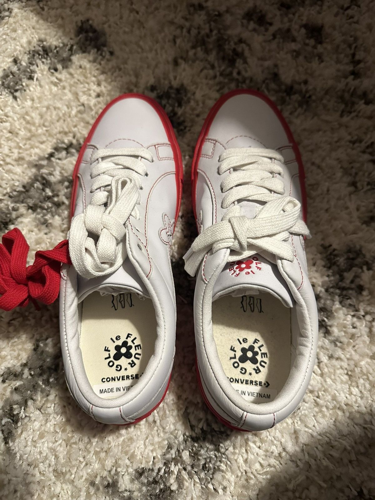Converse × Golf le Fleur Golf Le Fleur Ox “Racing Red” Size US 8 / EU 41 - 3 Thumbnail