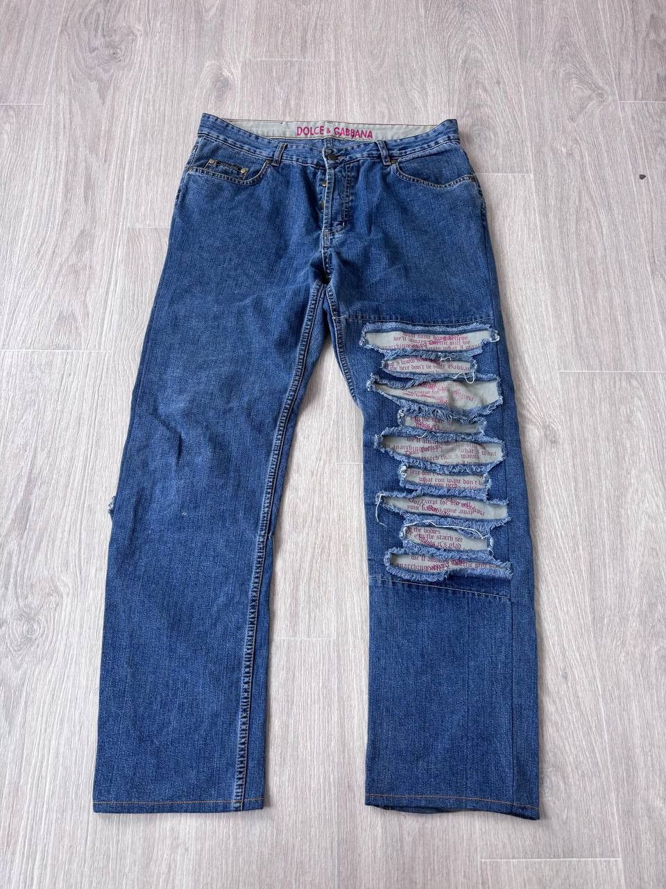 Dolce & Gabbana × Vintage Vintage Dolche&Gabanna jeans 90s rare Size US 34 / EU 50 - 1 Thumbnail