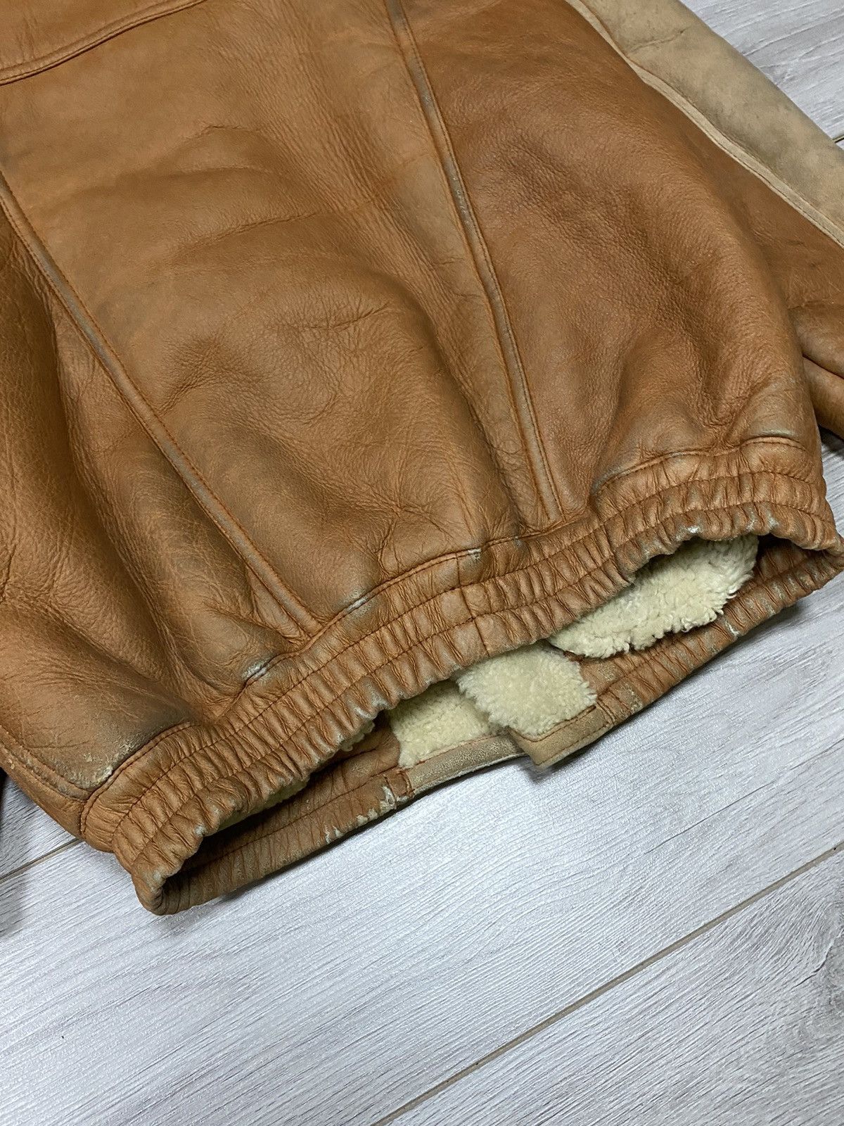 Other SHEEPSKIN COAT LEATHER TYPE B-3 AVIATION JACKET Size US M / EU 48-50 / 2 - 18 Thumbnail