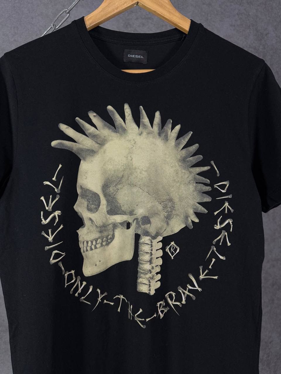 Diesel Diesel designer skull big center logo tee Size US M / EU 48-50 / 2 - 3 Thumbnail