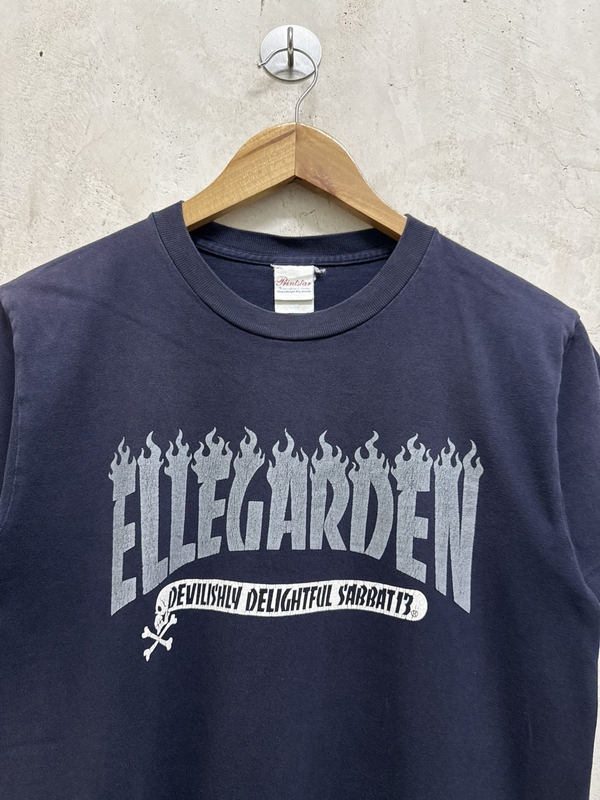 Vintage 2000s Ellegarden Devilish Hot Rod Sabbat 13 Tees Size US S / EU 44-46 / 1 - 4 Thumbnail