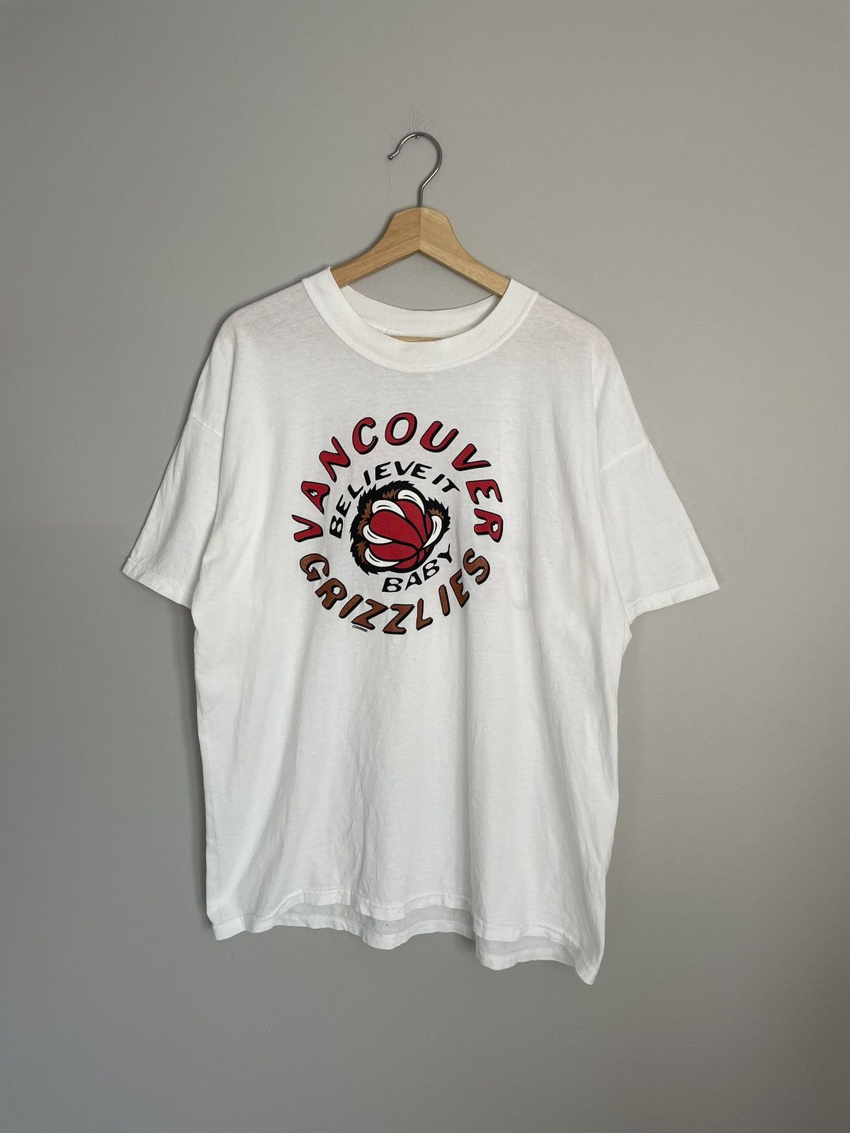 NBA Vintage Vancouver Grizzlies Opening Night Shirt Size US XL / EU 56 / 4 - 1 Thumbnail