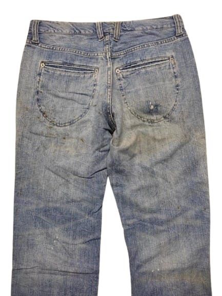 Japanese Brand × Jean × Vintage VINTAGE JAPANESE BRAND JEANS MUD WASH FADED Size US 33 - 4 Thumbnail