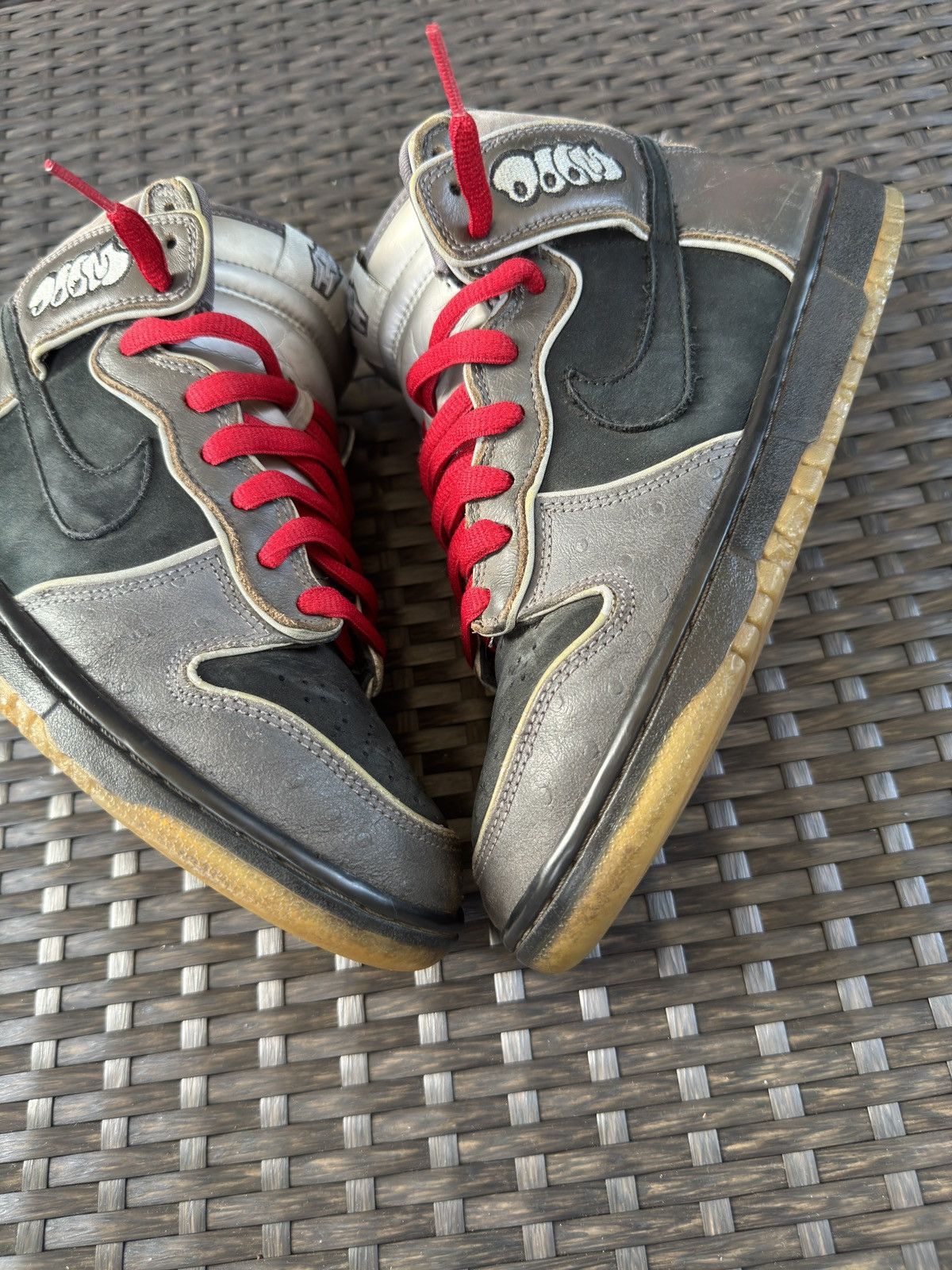MF Doom × Nike Nike Dunk high SB premium Mf Doom 2007 Size US 7 / EU 40 - 7 Thumbnail