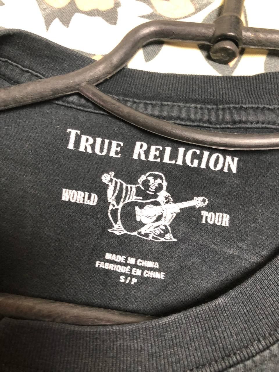 True Religion × Vintage TRUE RELIGION Buddha Big Logo Backprint T-shirt Size US S / EU 44-46 / 1 - 2 Thumbnail