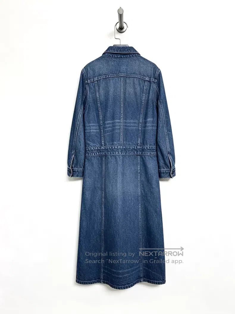 Helmut Lang Helmut Lang Denim Coat Jacket Size M / US 6-8 / IT 42-44 - 2 Thumbnail