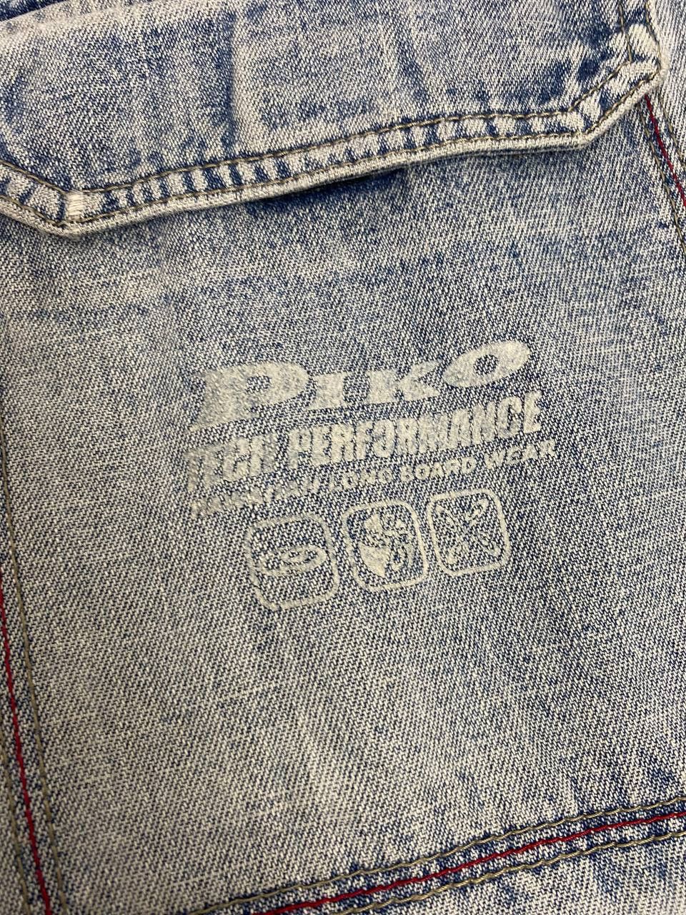 Japanese Brand vintage piko baggy cargo denim nice design Size US 32 / EU 48 - 6 Thumbnail
