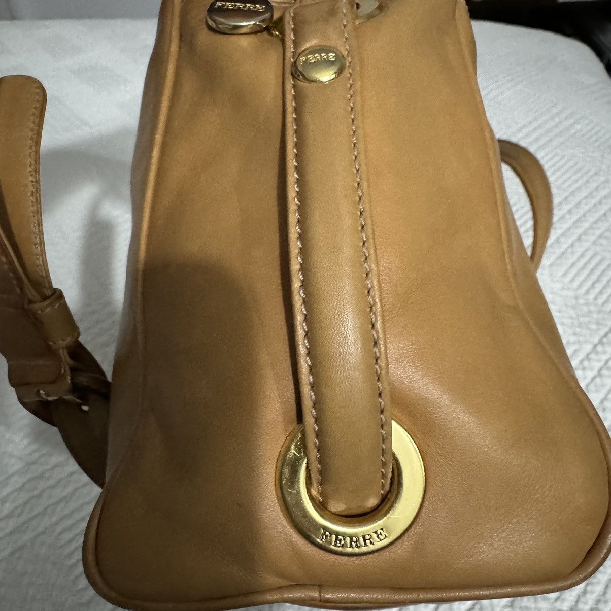 Gianfranco Ferre Gianfranco FERRE vintage 90s crossbody leather brown bag Size ONE SIZE - 6 Thumbnail