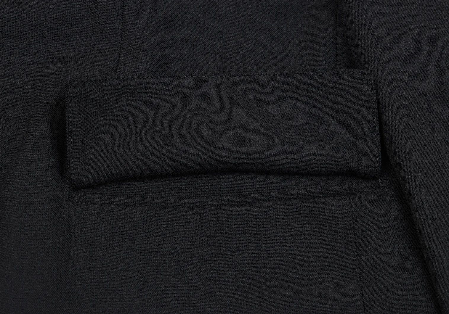 Jean Paul Gaultier Wool Nylon Pocket Design 3-Button Jacket in Black 50 Size US M / EU 48-50 / 2 - 13 Thumbnail
