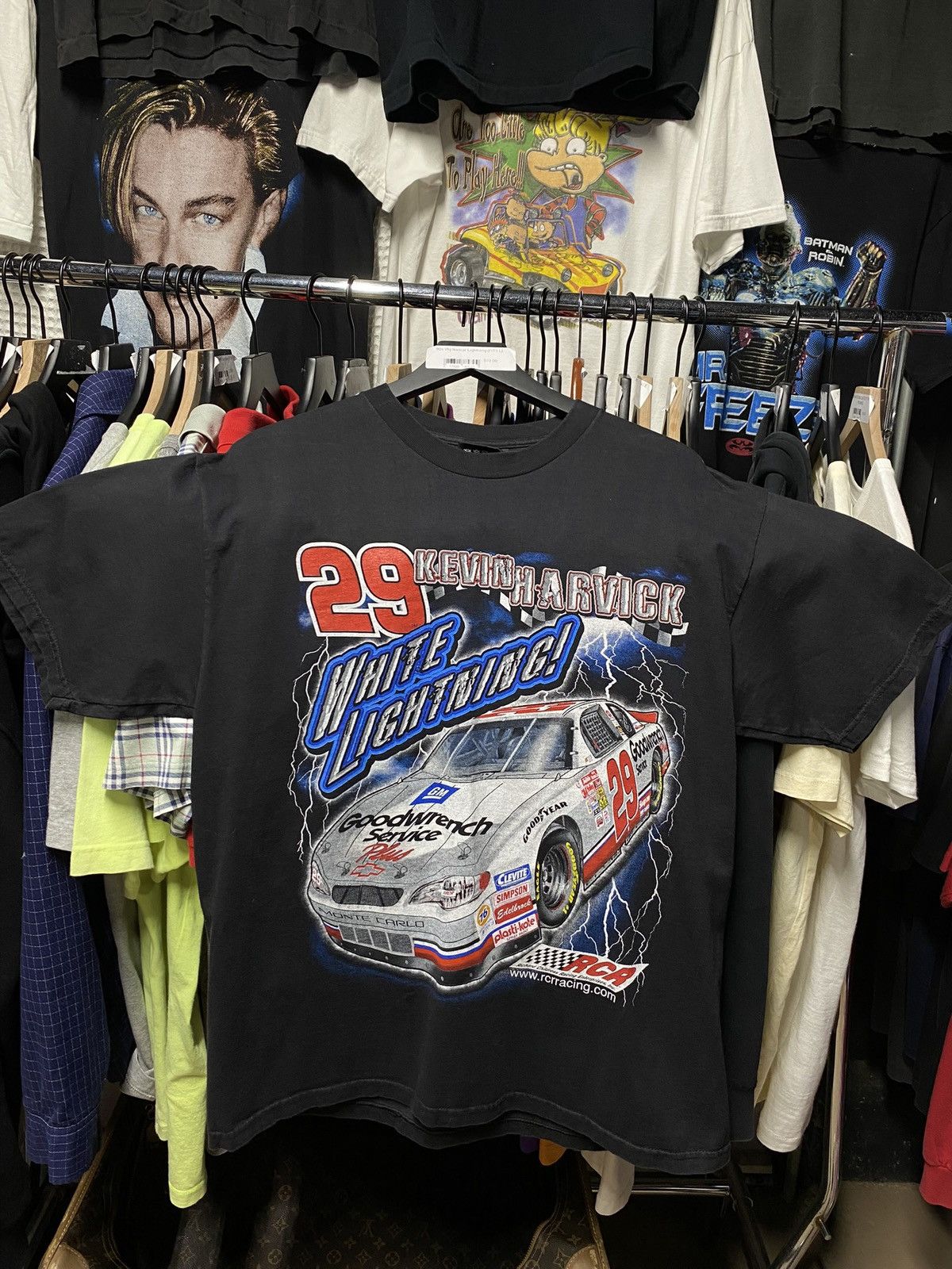 NASCAR × Vintage Vintage 90’s Nascar Racer Tee Shirt Medium Size US L / EU 52-54 / 3 - 1 Thumbnail