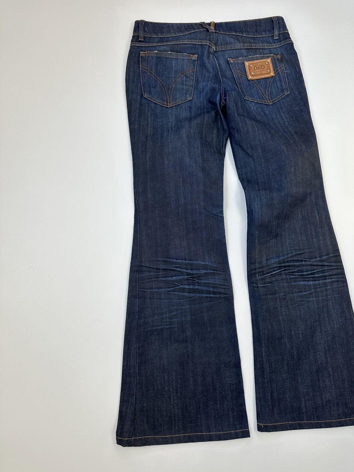 Dolce & Gabbana Flared Dolce&Gabbana Y2K Denim Jeans 26 Size Size 26" / US 2 / IT 38 - 9 Thumbnail