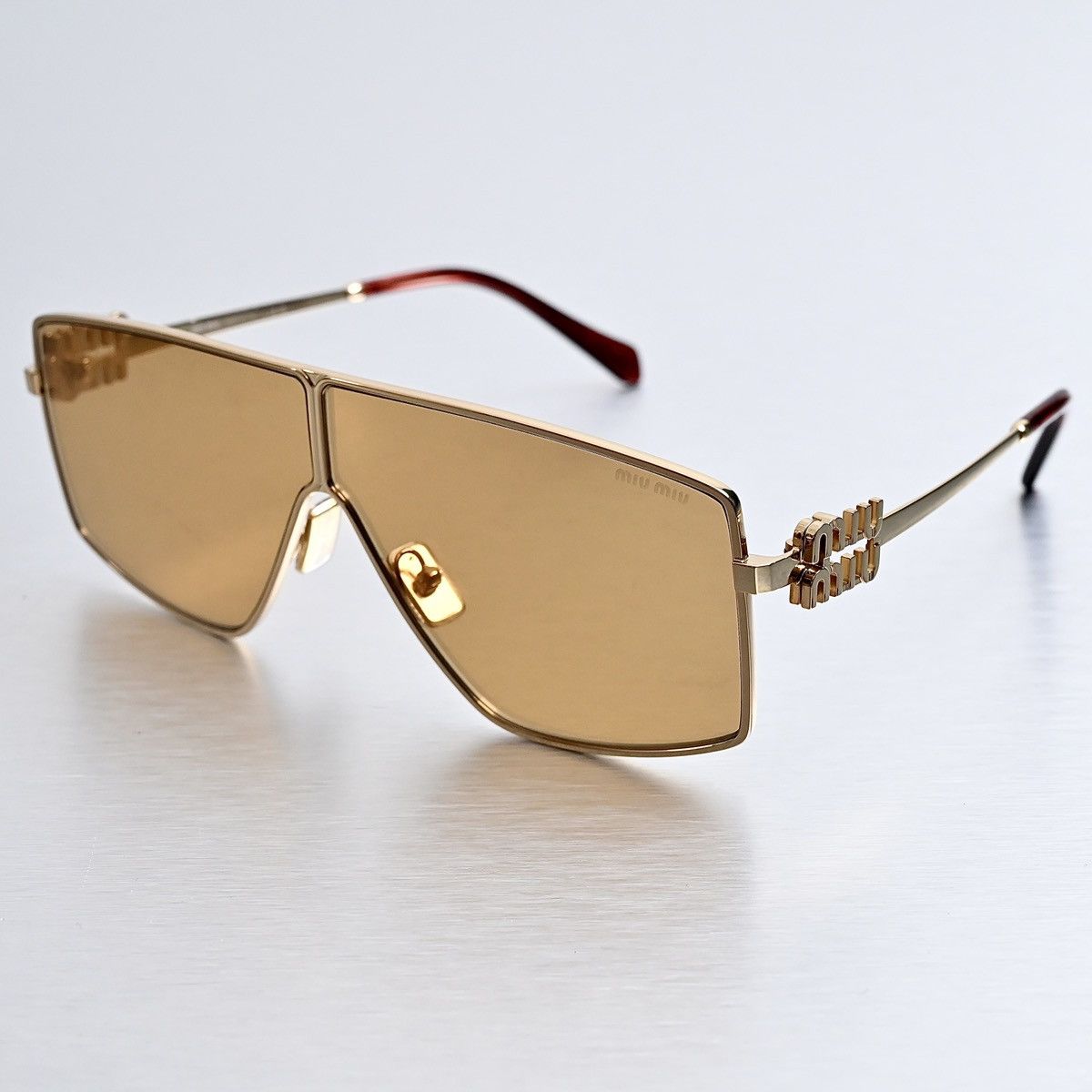 Miu Miu MIU MIU 0MU 51ZS SUNGLASSES Size ONE SIZE - 2 Thumbnail