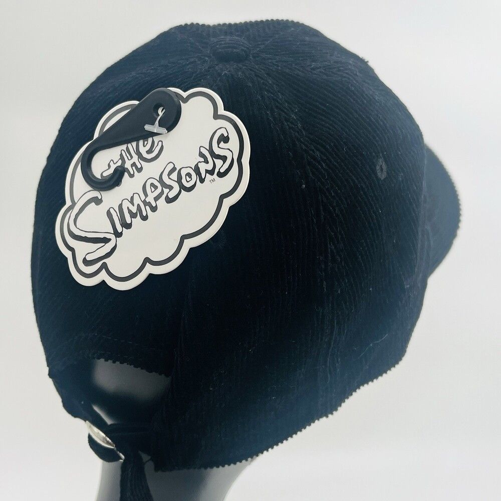 Mad Engine NEW The Simpsons Bart Skeleton Corduroy Dad Hat MAD Engine Size ONE SIZE - 4 Thumbnail