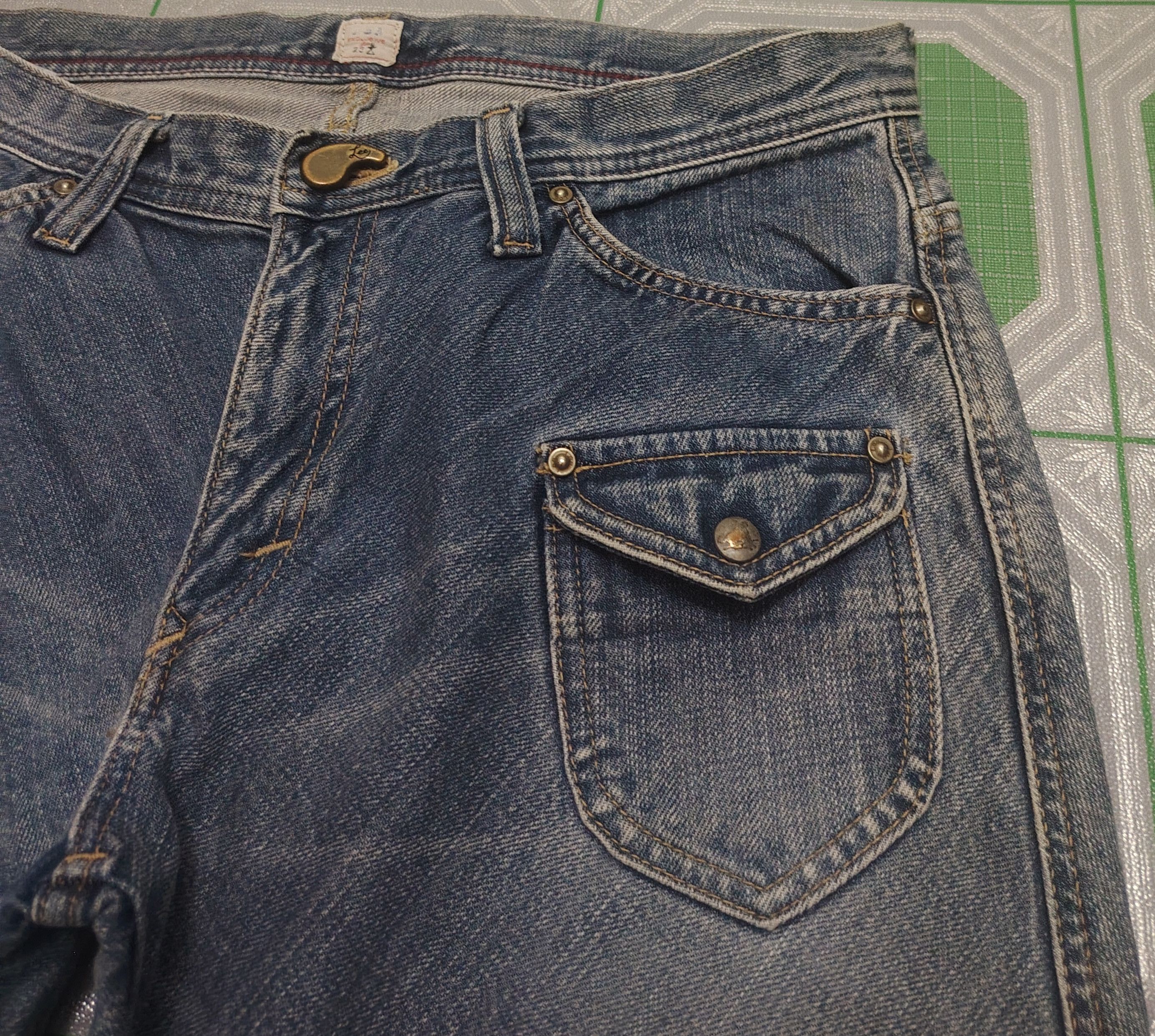 If Six Was Nine Japanese Lee Exclusive Flared Jeans Size US 31 - 7 Thumbnail