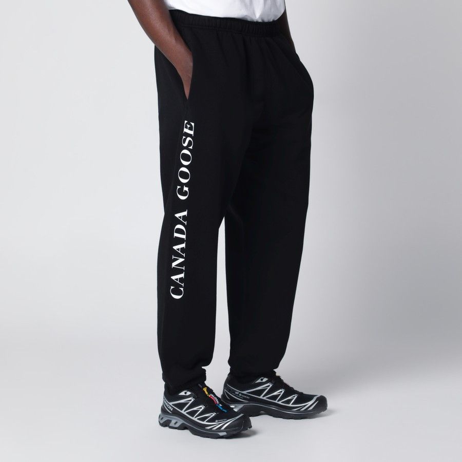 Canada Goose o1d2blof0226 Logo Trousers In Black Size US 34 / EU 50 - 3 Thumbnail
