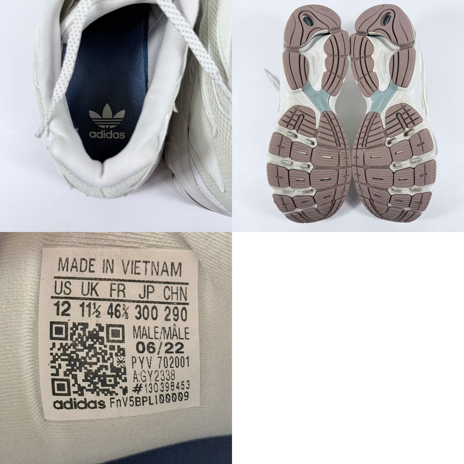 Adidas Adidas Orketro Sneakers Men White Tint Lace Up Low Top Athletic Shoes - 12 Size US L / EU 52-54 / 3 - 8 Thumbnail