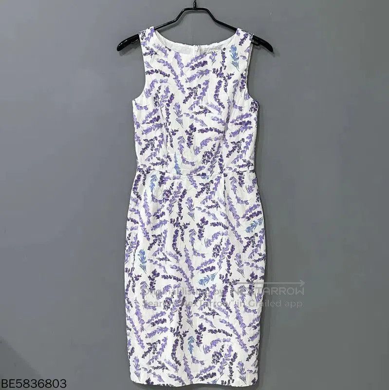 Max Mara MaxMara Floral Print Sheath Dress for Women . Size XXS / US 00 / IT 34 - 1 Thumbnail